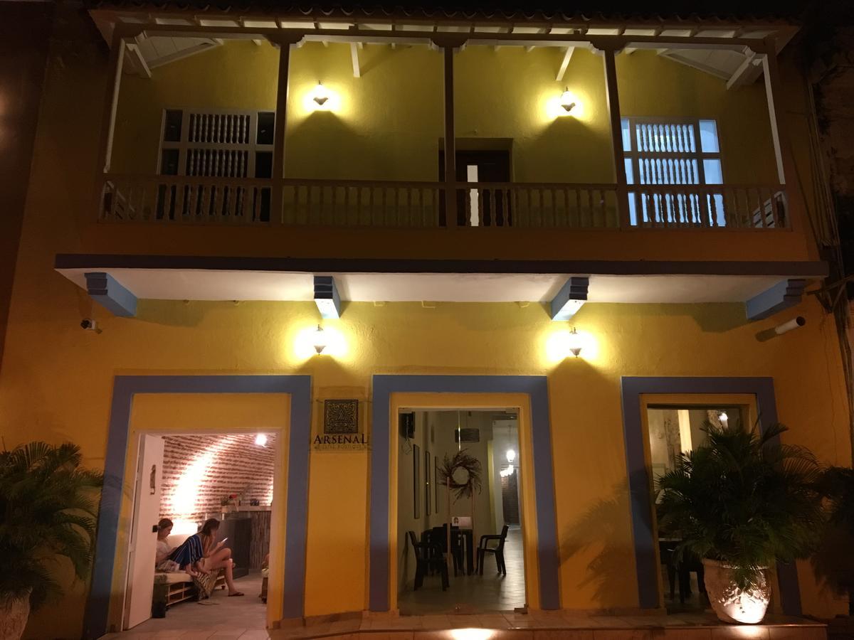 El Arsenal Hostel Boutique Cartagena Dış mekan fotoğraf
