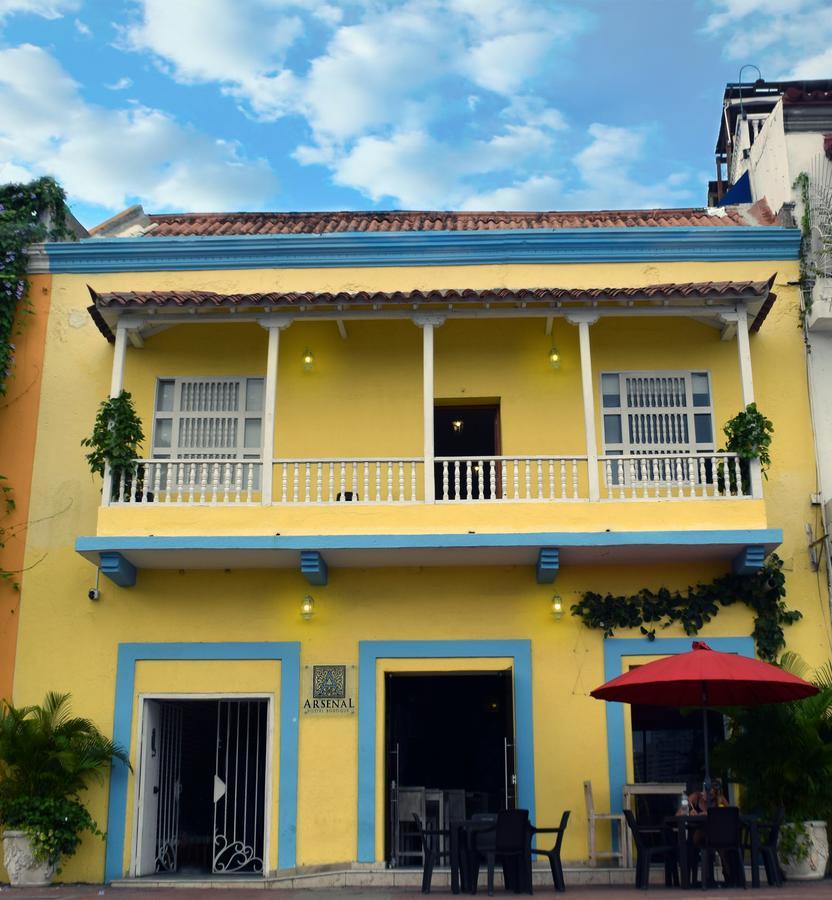 El Arsenal Hostel Boutique Cartagena Dış mekan fotoğraf